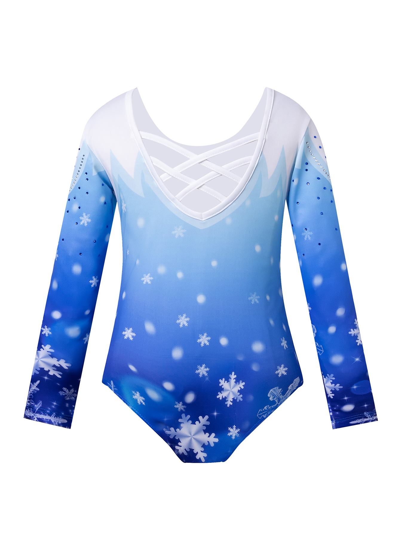 Gradient Color Snowflake Print – Crossfit Event recenzja i cena