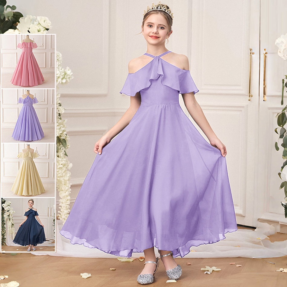 Kids Solid Chiffon Sling Dress – Crossfit Event recenzja i cena
