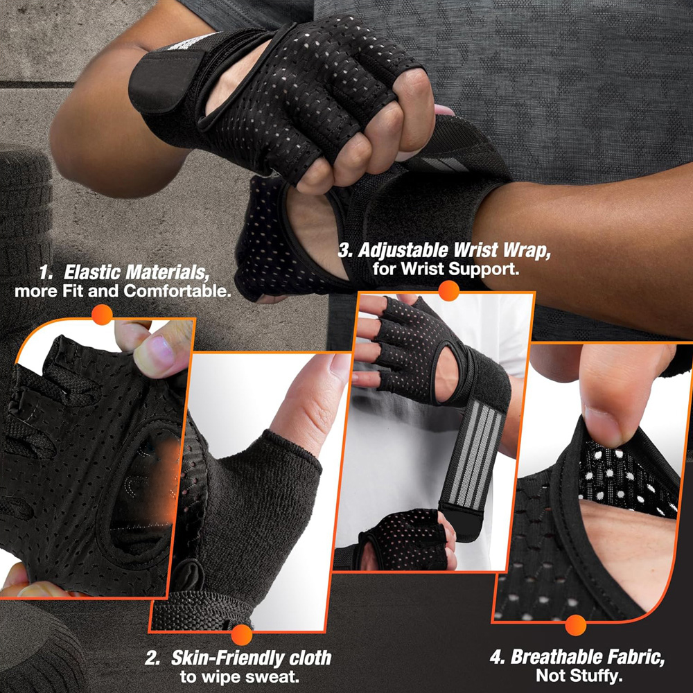 Fitness Gloves with Wrist Supp – Crossfit Gear For Women recenzja i cena