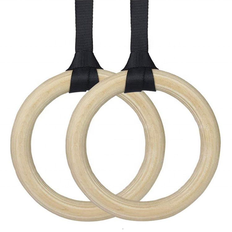 Outdoor Fitness Equipment Gym  – Gymnastic Ring Wood recenzja i cena