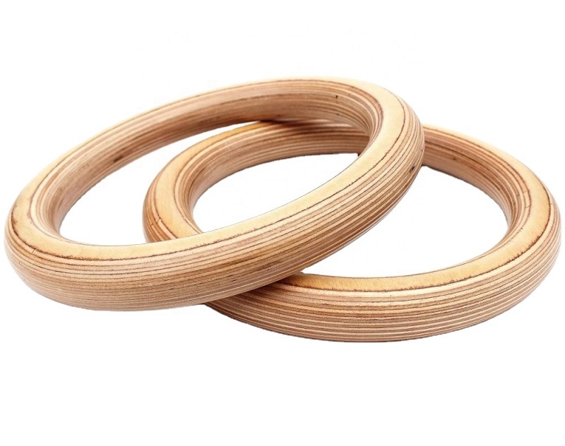 Outdoor Fitness Equipment Gym  – Gymnastic Ring Wood recenzja i cena