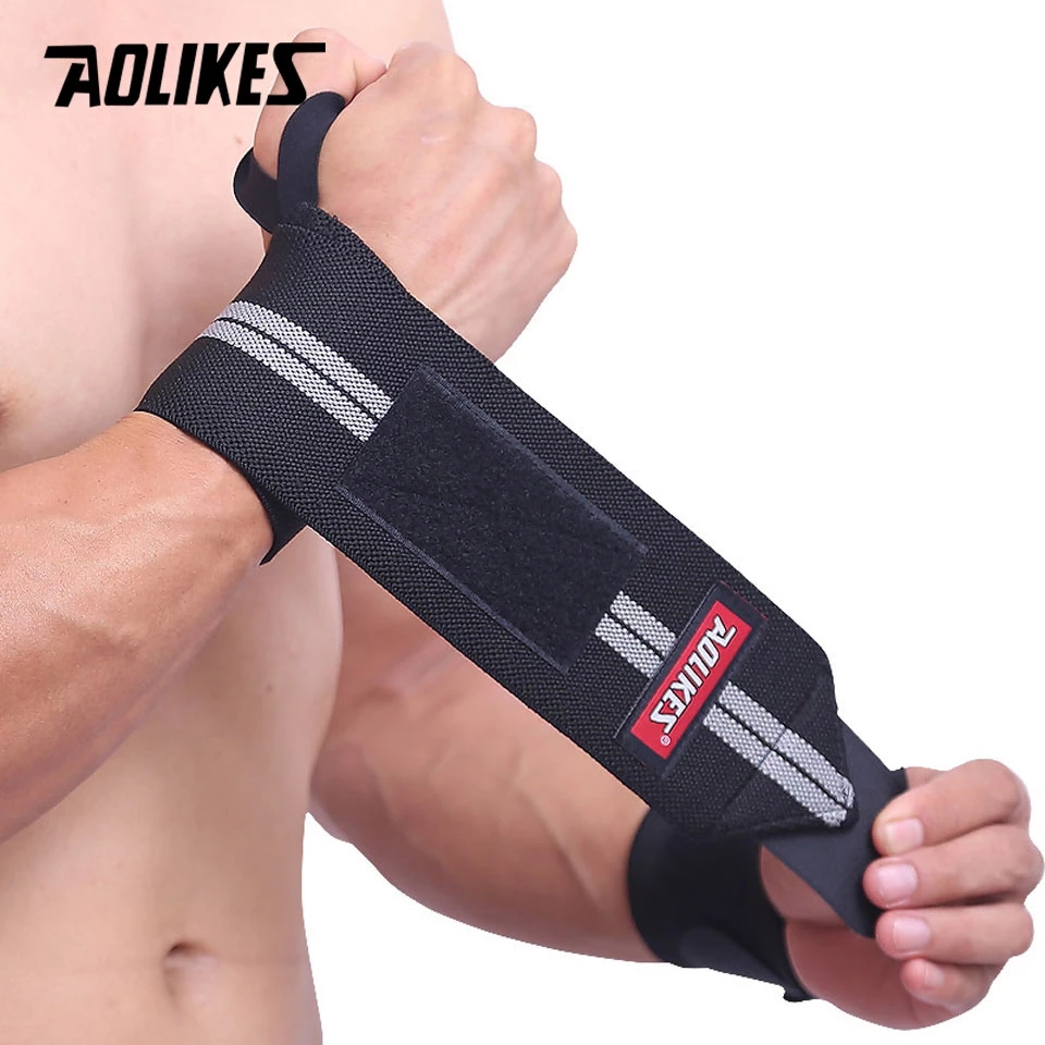 AOLIKES 1 Pair Wristband Wrist – Crossfit Training Gear recenzja i cena