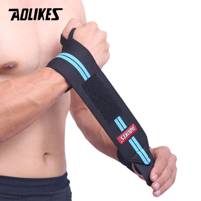 AOLIKES 1 Pair Wristband Wrist – Crossfit Training Gear recenzja i cena
