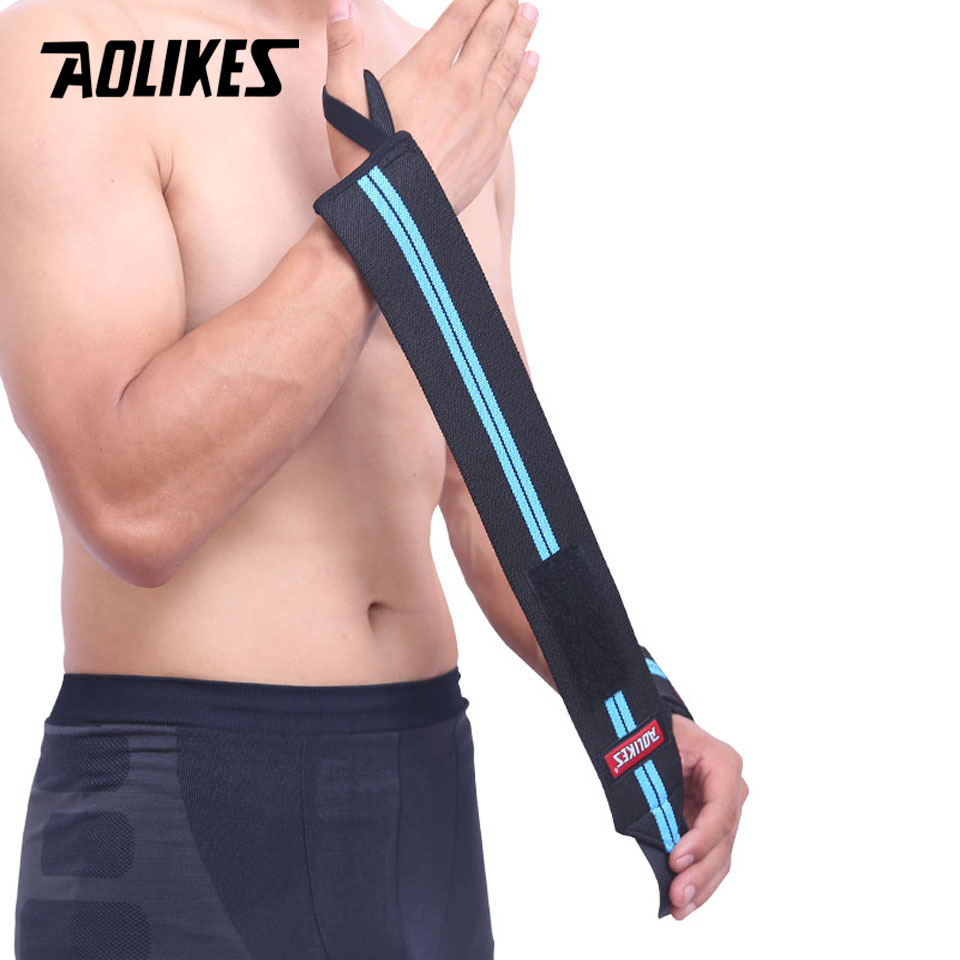 AOLIKES 1 Pair Wristband Wrist – Crossfit Training Gear recenzja i cena