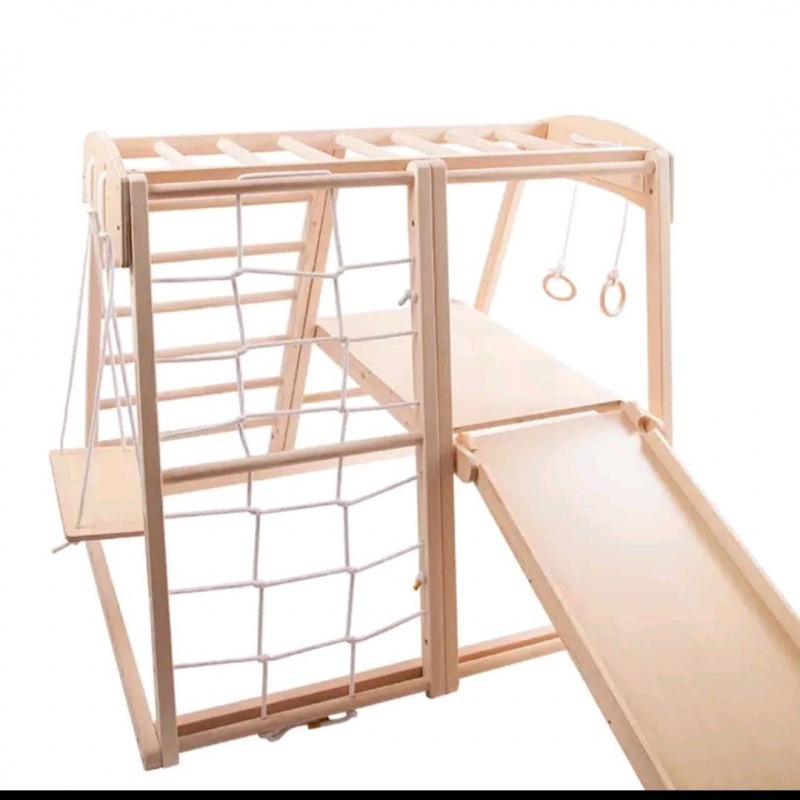 Indoor Playground Montessori B – Gymnastic Ring Wood recenzja i cena