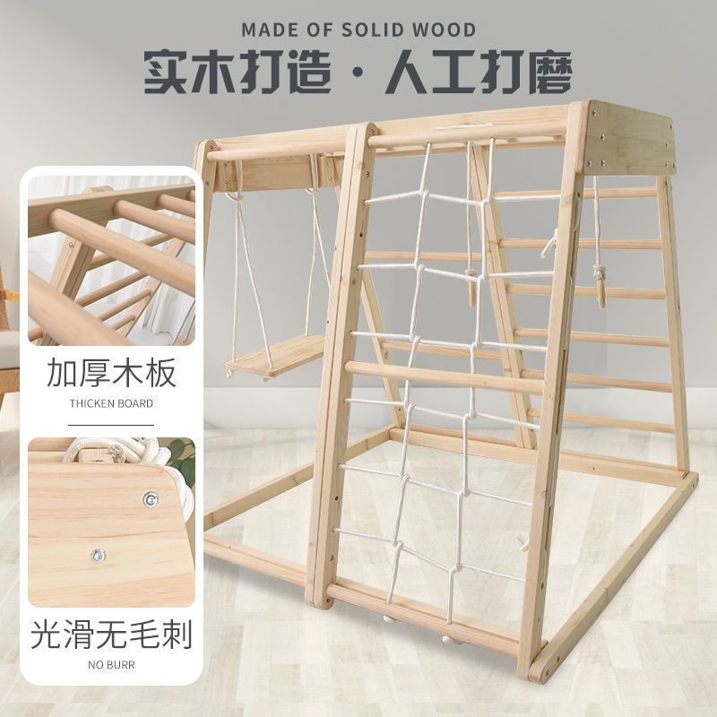 Indoor Playground Montessori B – Gymnastic Ring Wood recenzja i cena