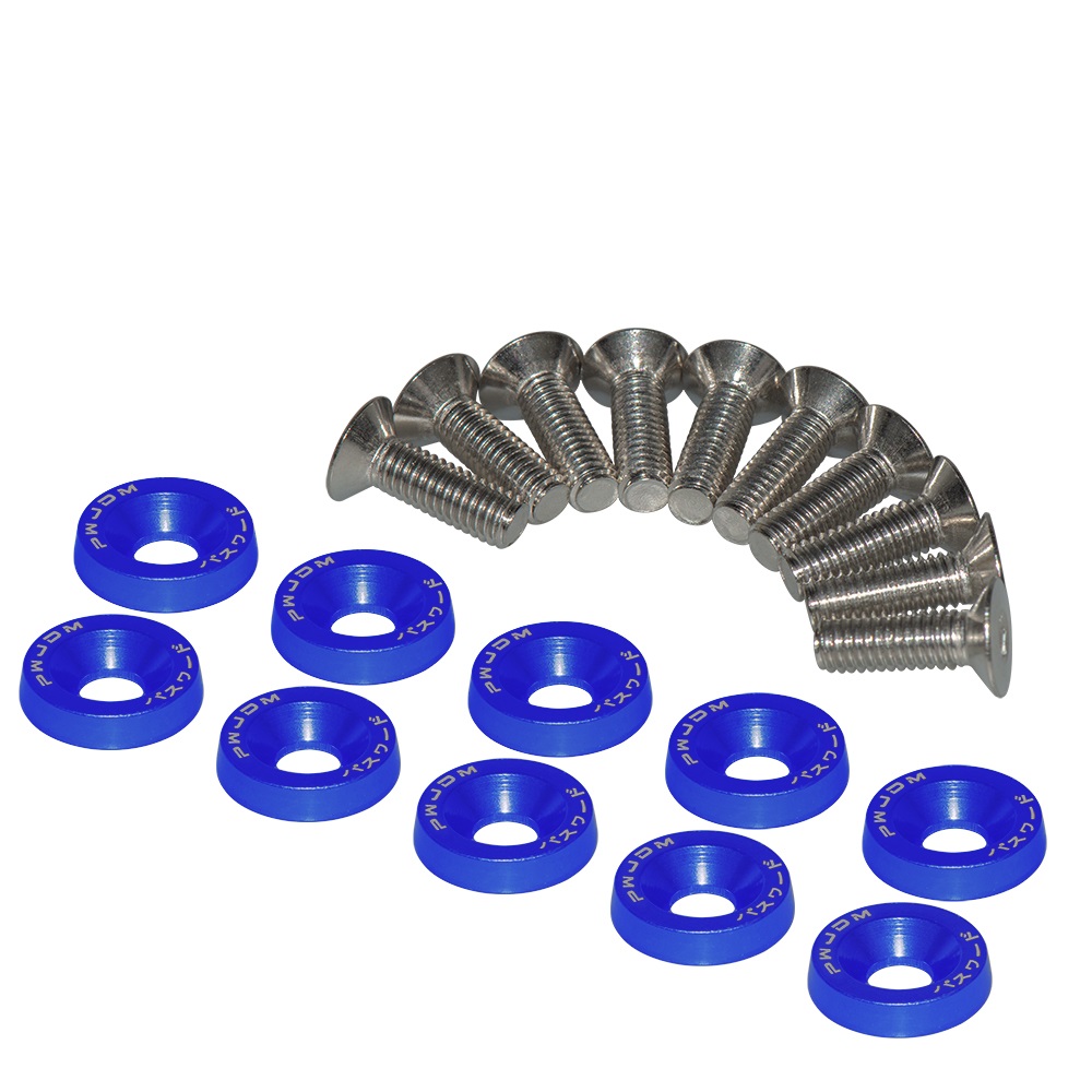 10PCS M6 JDM Car Modified Hex  – Bumper Plate 10Kg recenzja i cena
