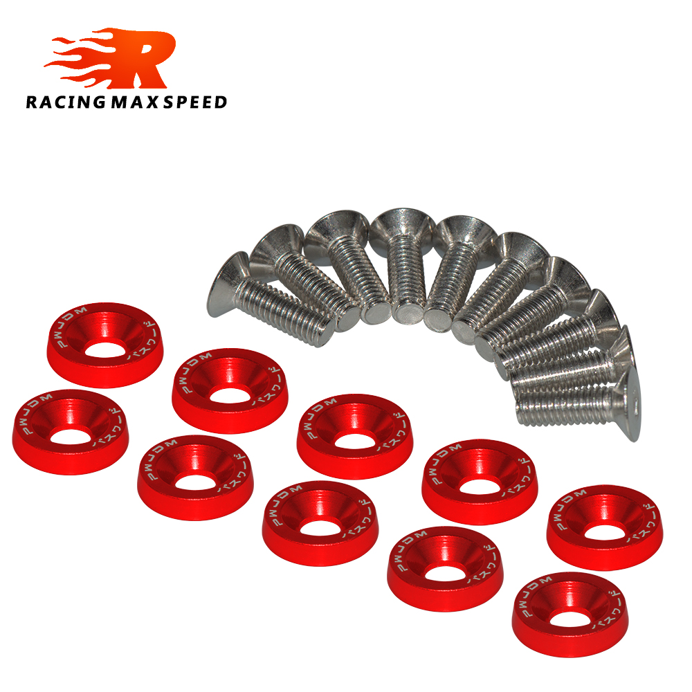 10PCS M6 JDM Car Modified Hex  – Bumper Plate 10Kg recenzja i cena