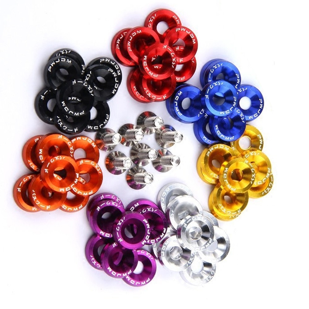 10PCS M6 JDM Car Modified Hex  – Bumper Plate 10Kg recenzja i cena