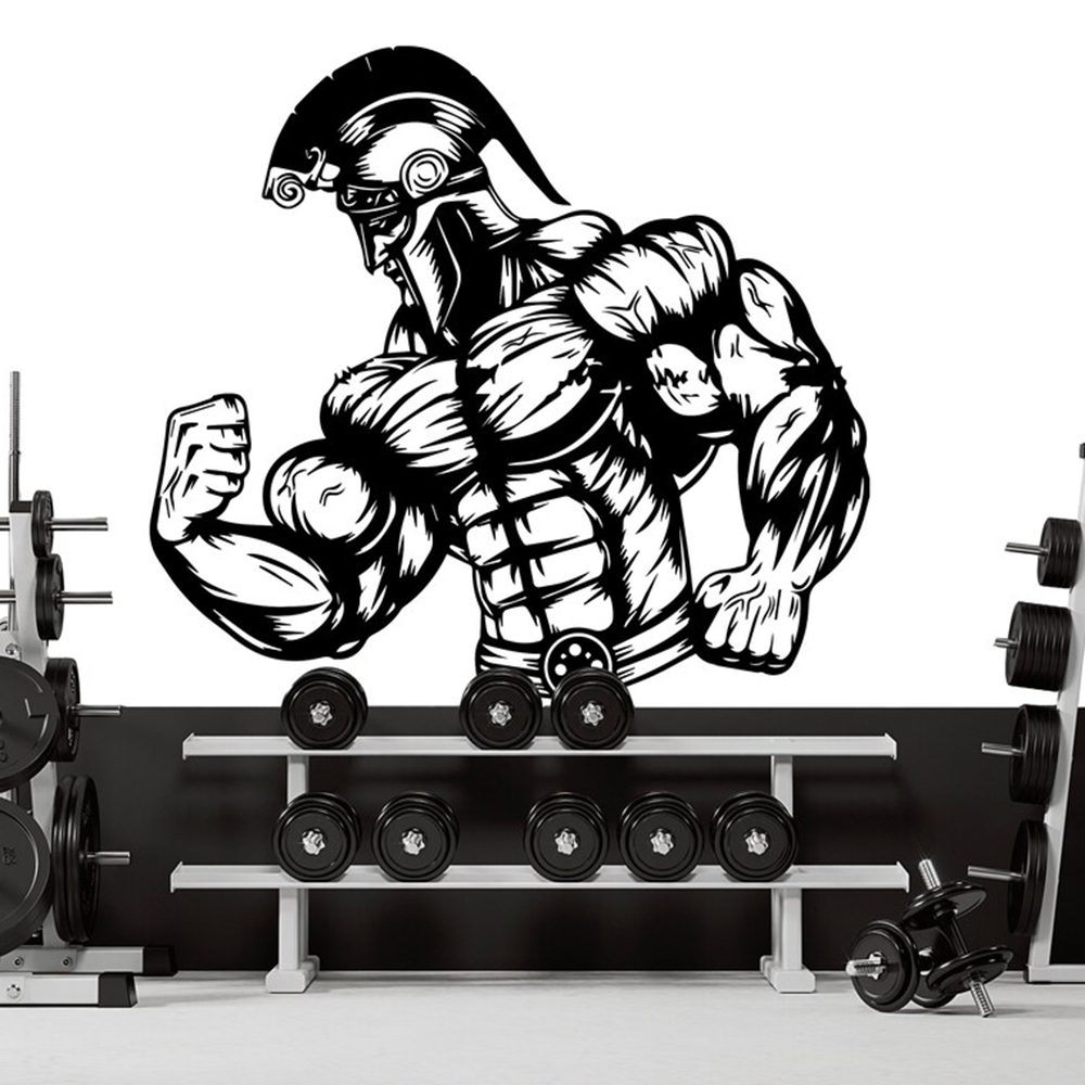 Spartan Muscle Gym Wall Sticke – Crossfit Workout Gear recenzja i cena
