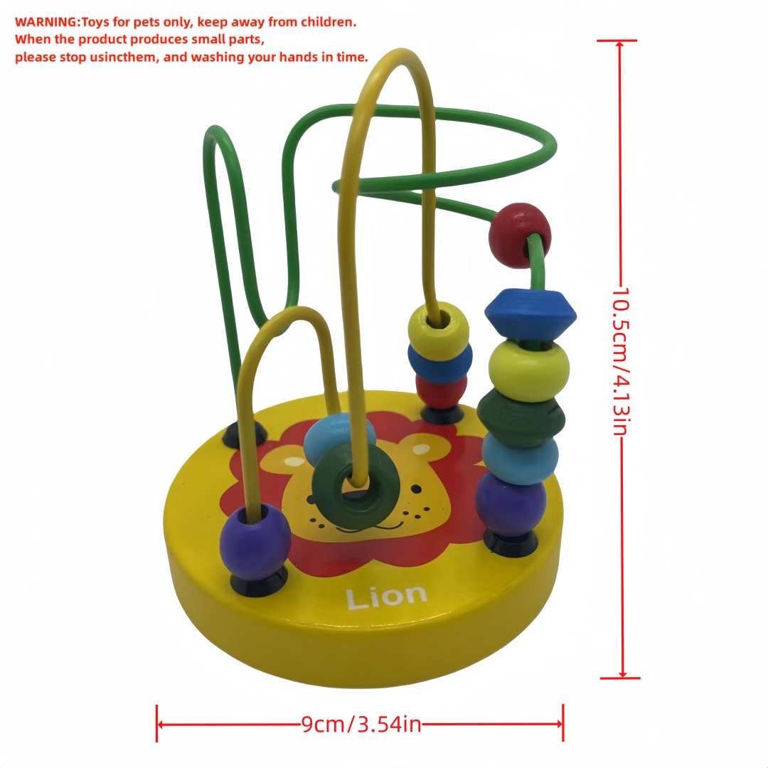 Bird Training Toy Supplies Lov – Gymnastic Ring Wood recenzja i cena