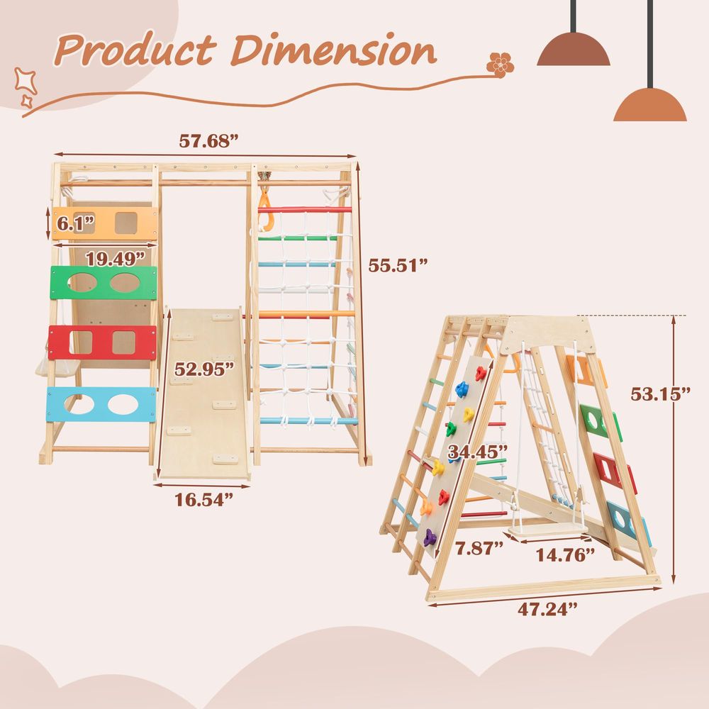 Ladder Wall Gym amp Climber Fe – Gymnastic Ring Wood recenzja i cena