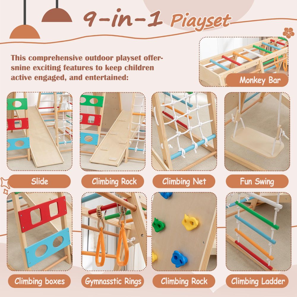 Ladder Wall Gym amp Climber Fe – Gymnastic Ring Wood recenzja i cena