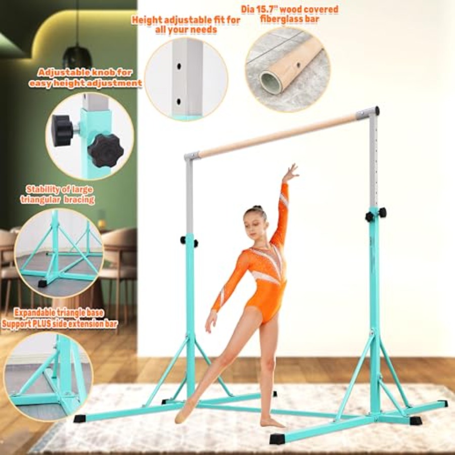 Gymnastics Bar for home gym tr – Gymnastic Ring Wood recenzja i cena