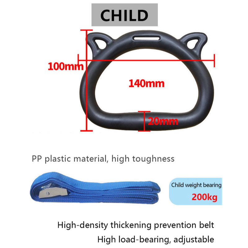 Gymnastic Rings Set Childrens  – Gymnastic Ring Wood recenzja i cena