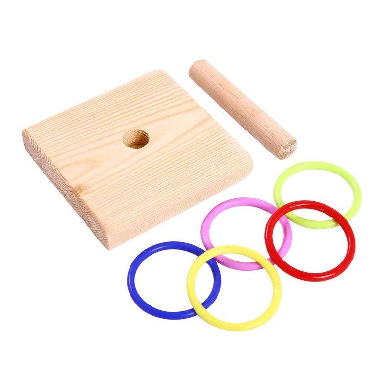 Bird Training Ring Toy Parrot  – Gymnastic Ring Wood recenzja i cena