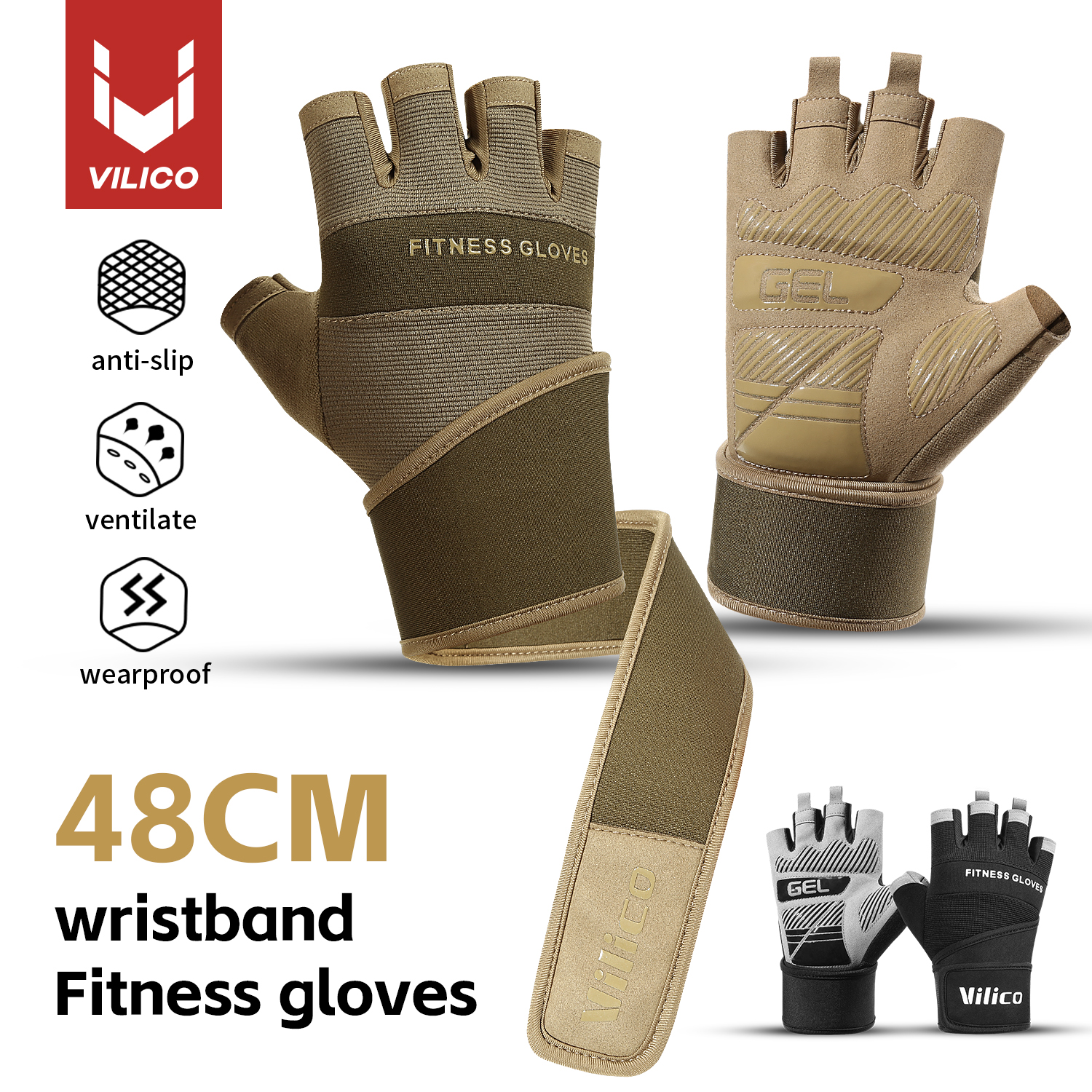 Half Finger Gym Gloves Weightl – Crossfit Workout Gear recenzja i cena