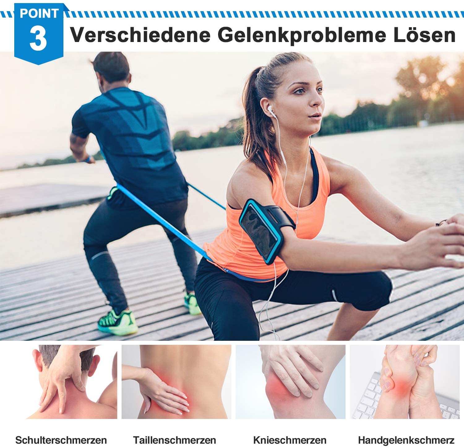 Elastic Fitness Bands 3Pcs Res – Crossfit Workout Gear recenzja i cena