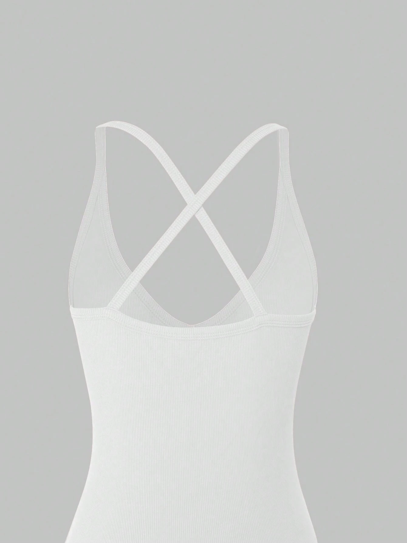 White V-Neck Stretch Knit Midi – Crossfit Event recenzja i cena